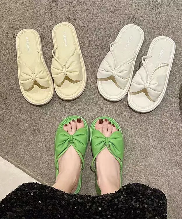 2024 New Green Versatile Leisure Edition Slippers Shoes AG1010