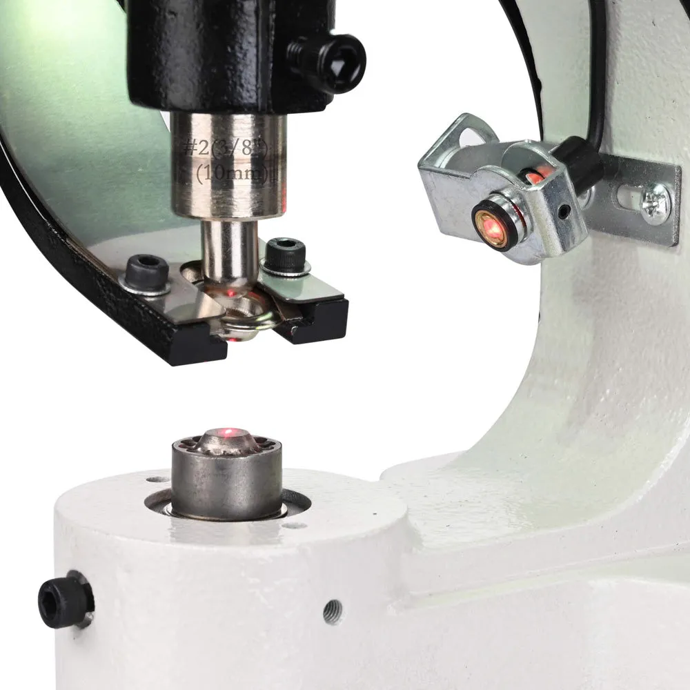 Automatic Banner Grommet Machine #2 Eyelet with Foot Pedal