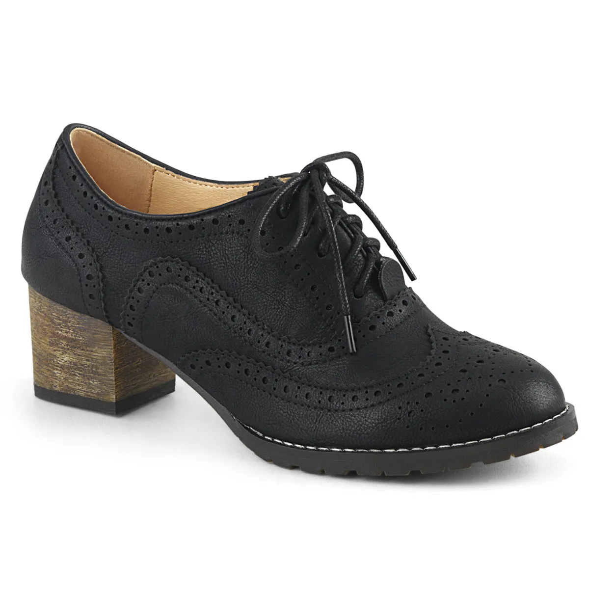 Black Wingtip Shoes