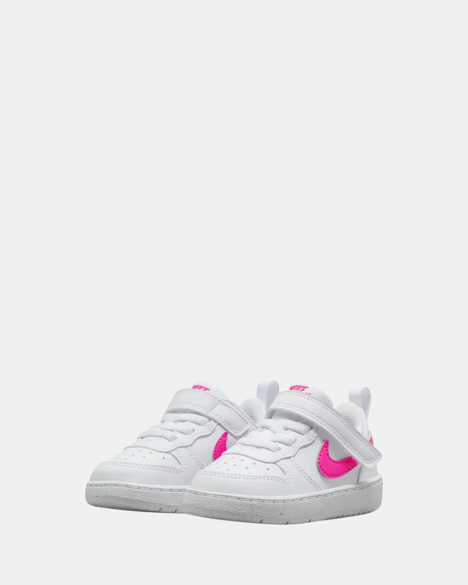 Court Borough Low Recraft Infant White/Laser Fuchsia