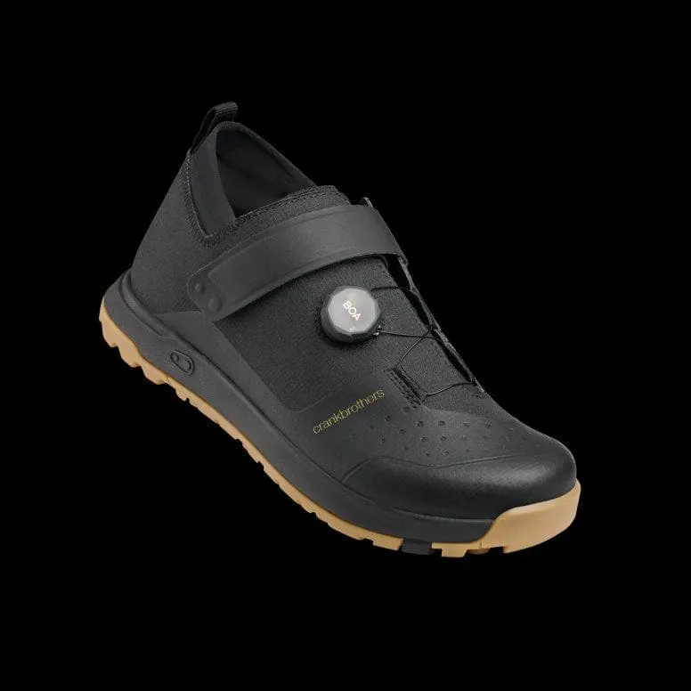 Crankbrothers Mallet Trail Boa Shoes - Black/Gold - 7.5