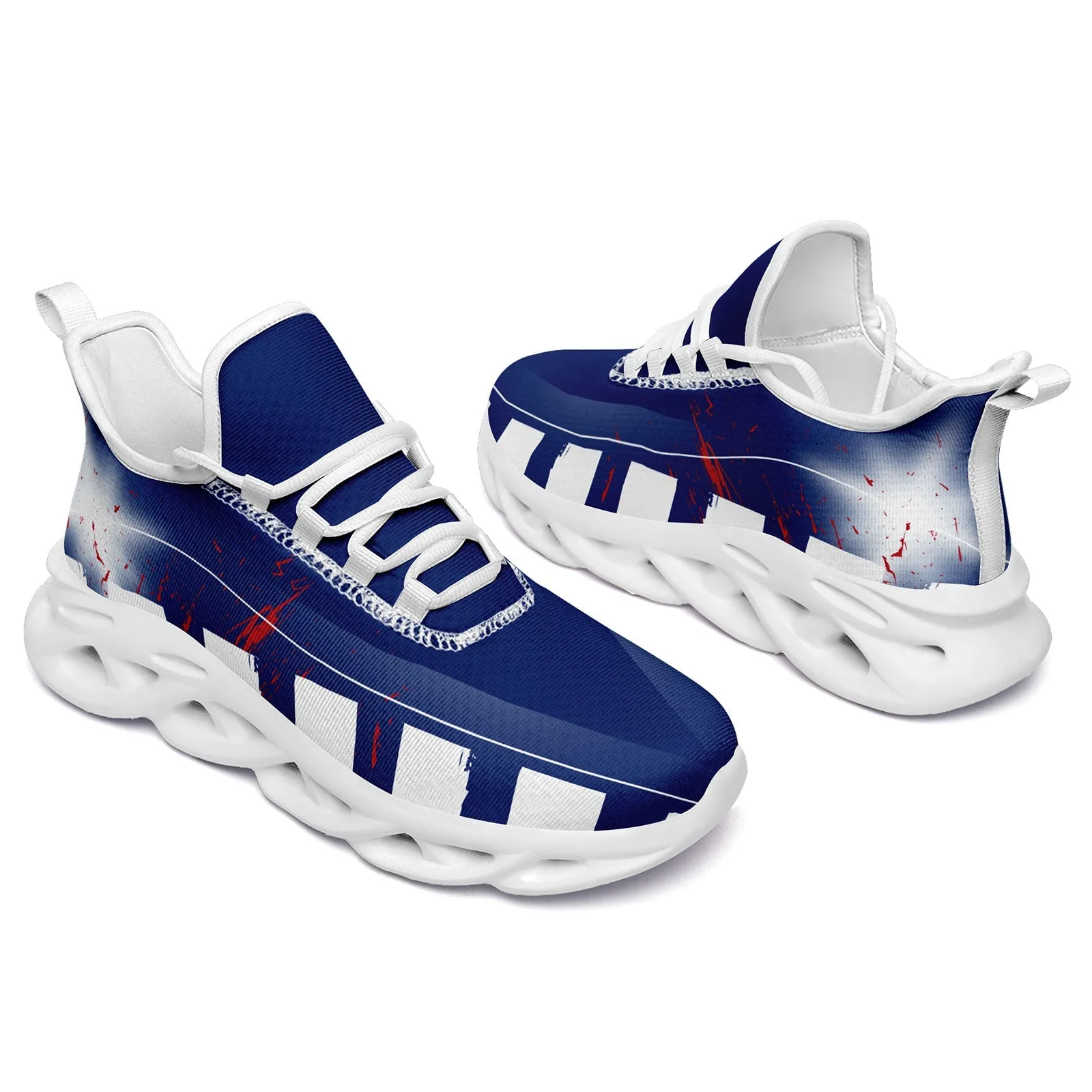 Custom Blue Red New York Maxsoul Shoes Personalized Sneaker FN003-D020260-21 Custom Online