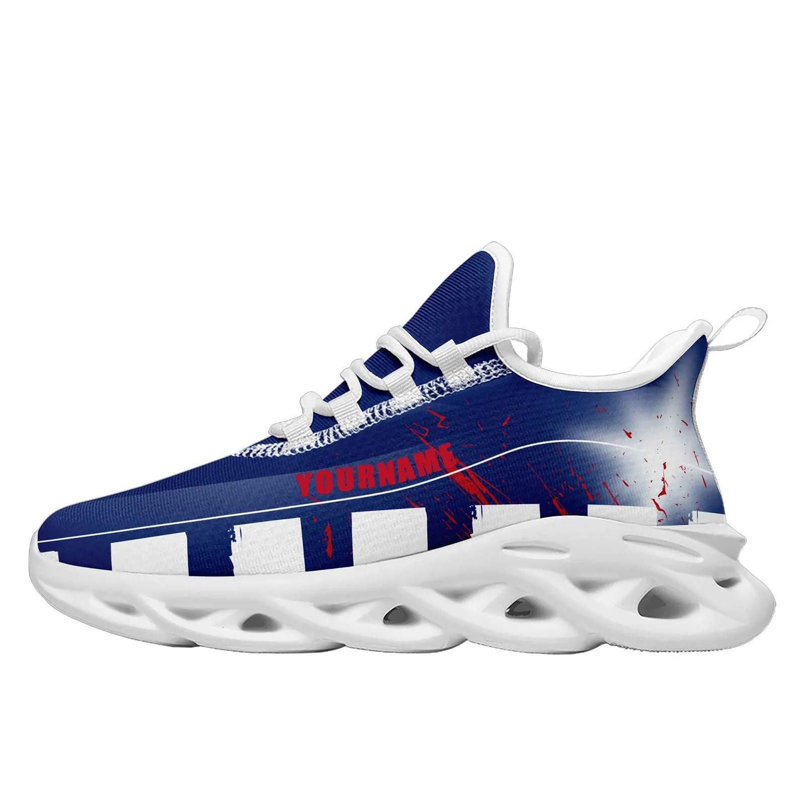 Custom Blue Red New York Maxsoul Shoes Personalized Sneaker FN003-D020260-21 Custom Online