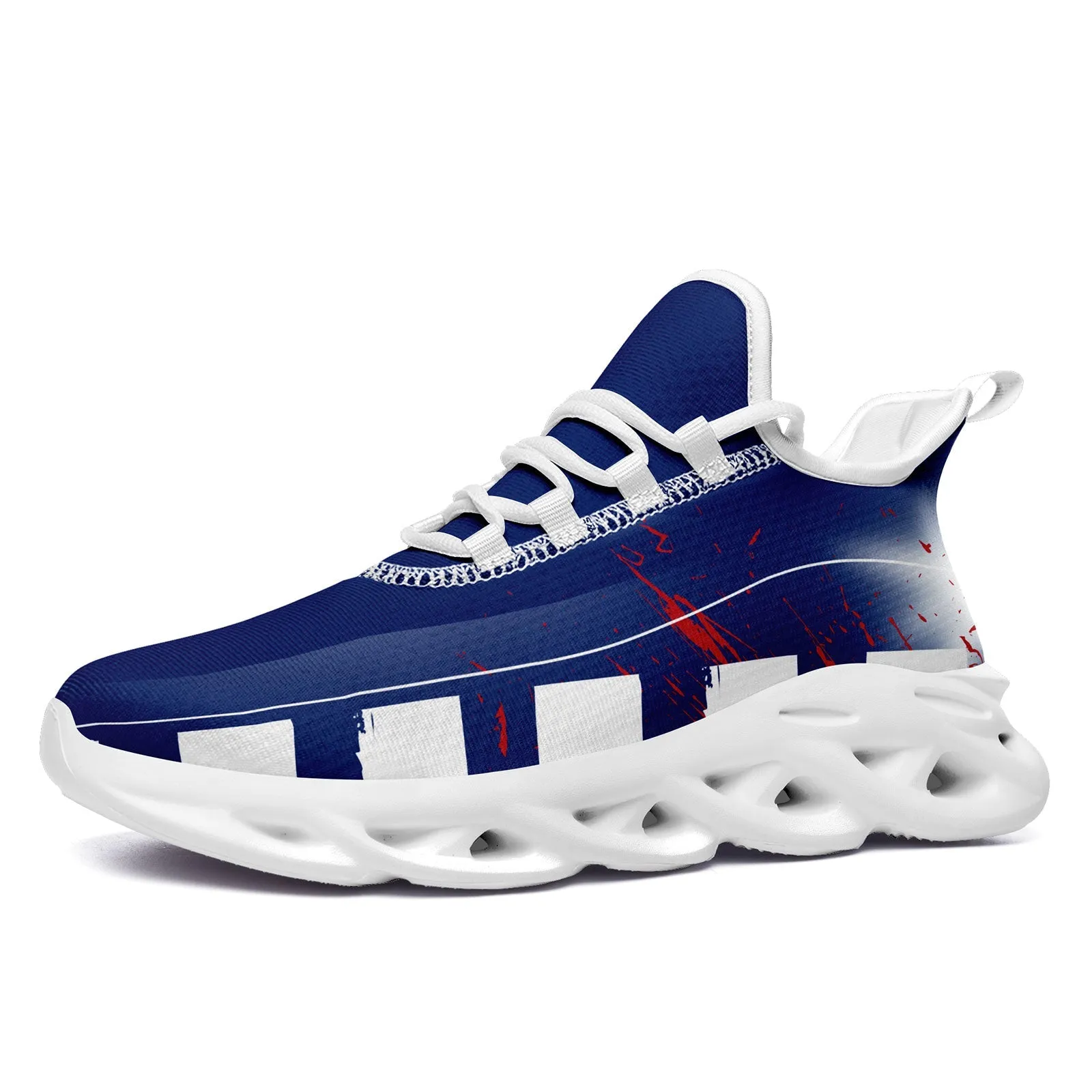 Custom Blue Red New York Maxsoul Shoes Personalized Sneaker FN003-D020260-21 Custom Online