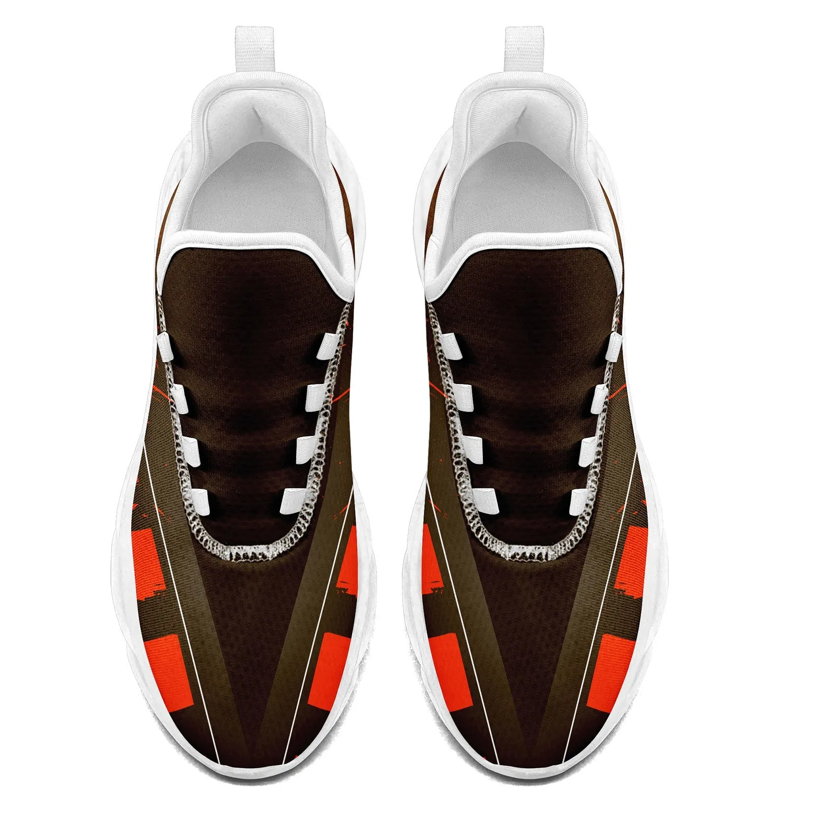 Custom Orange Brown Cleveland Maxsoul Shoes Personalized Sneaker FN003-D020260-8 Custom Online