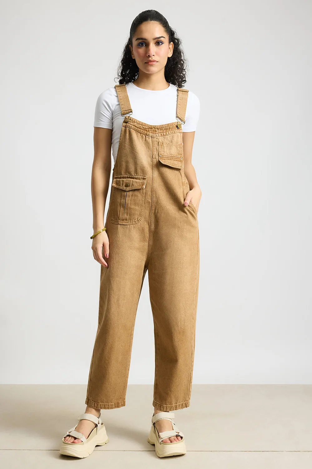 Denim Sand Summer Dungaree