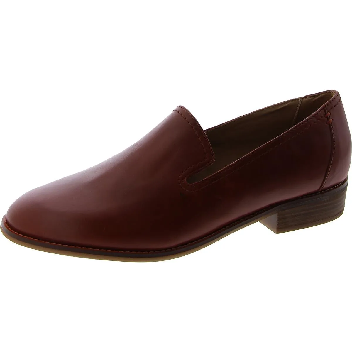 Earth Womens Edna Leather Slip on Loafers