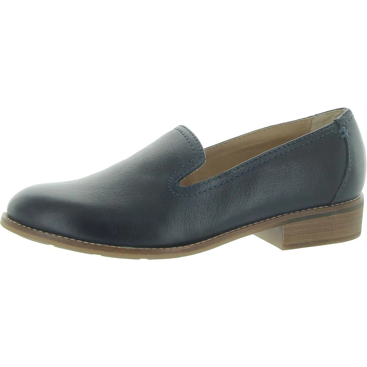 Earth Womens Edna Leather Slip on Loafers