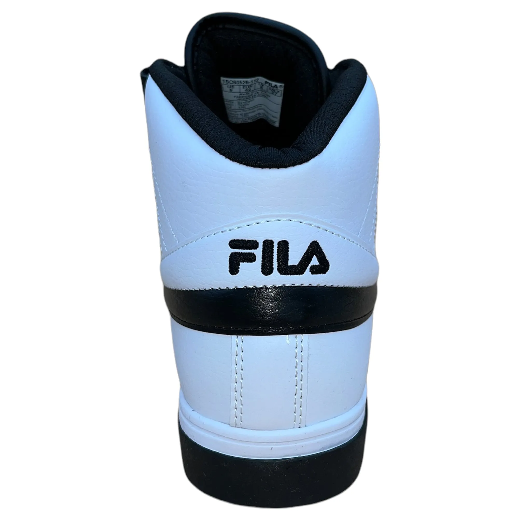 Fila Men's Vulc 13 Mid White Black Casual Shoes 1SC60526-112