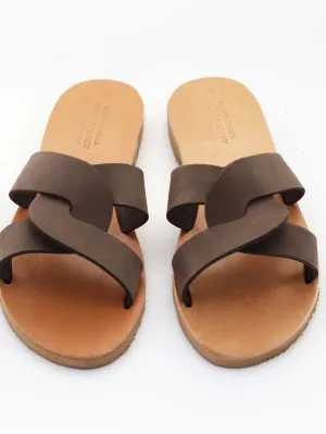 Forma Artisan Series : Leather Artema Sandal (Light Brown)