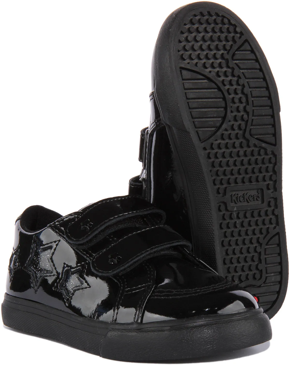 Kickers Tovni Star In Black For Infants