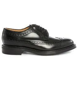 LOAKE Sovereign Classic Brogue Shoe - Black