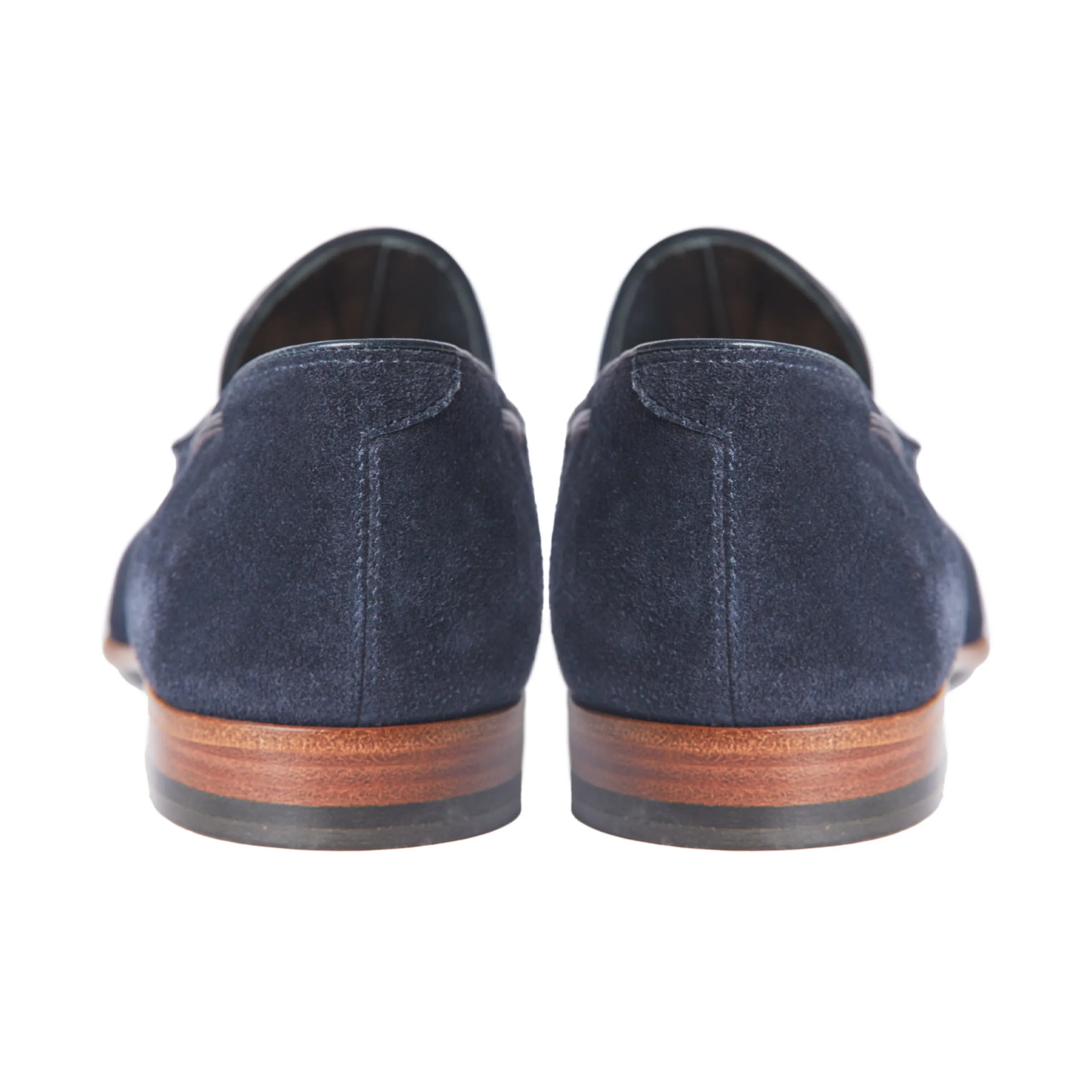 Martin Tassel in Navy Suede