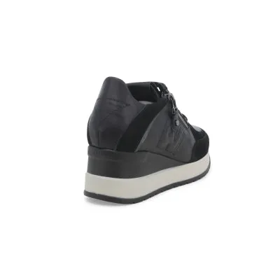 MELLUSO WOMEN SNEAKER IN BLACK