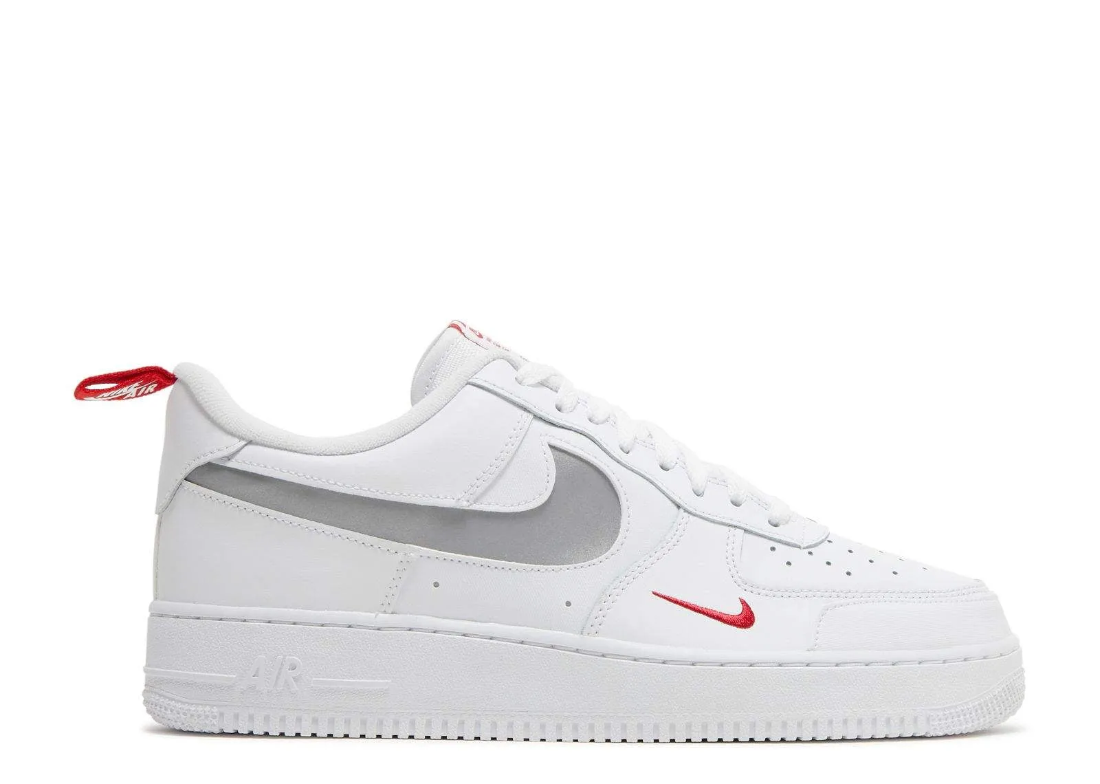 Nike Air Force 1 Low ‘Cut Out Swoosh – White’ Everlasting Sneaker