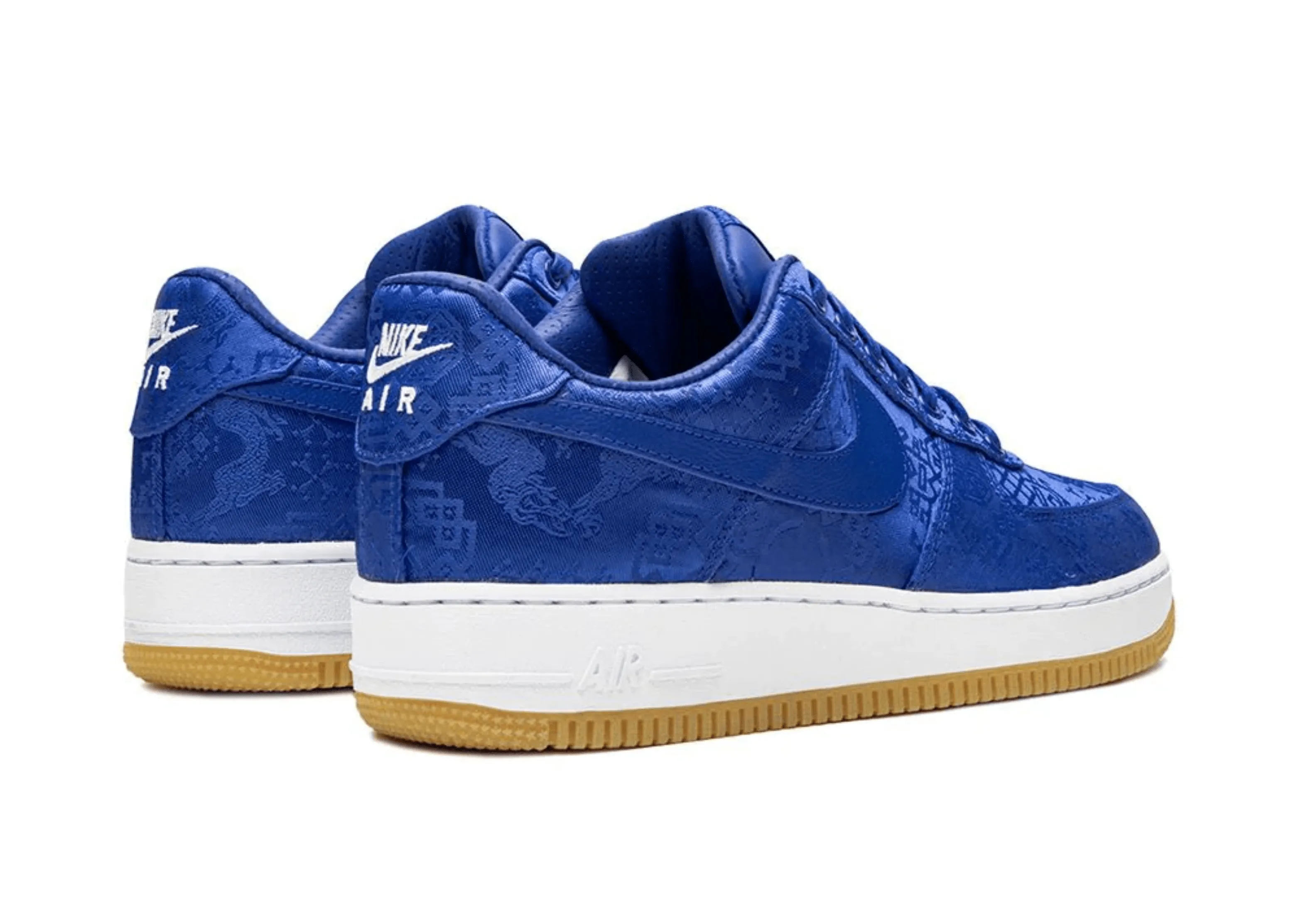 Nike Air Force 1 X Clot Blue Silk