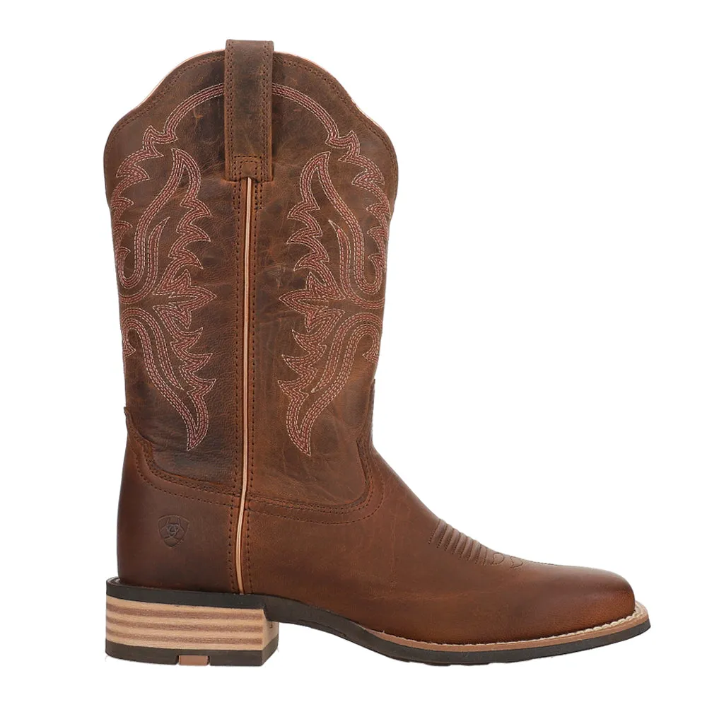 Olena Western Embroidered Square Toe Cowboy Boots