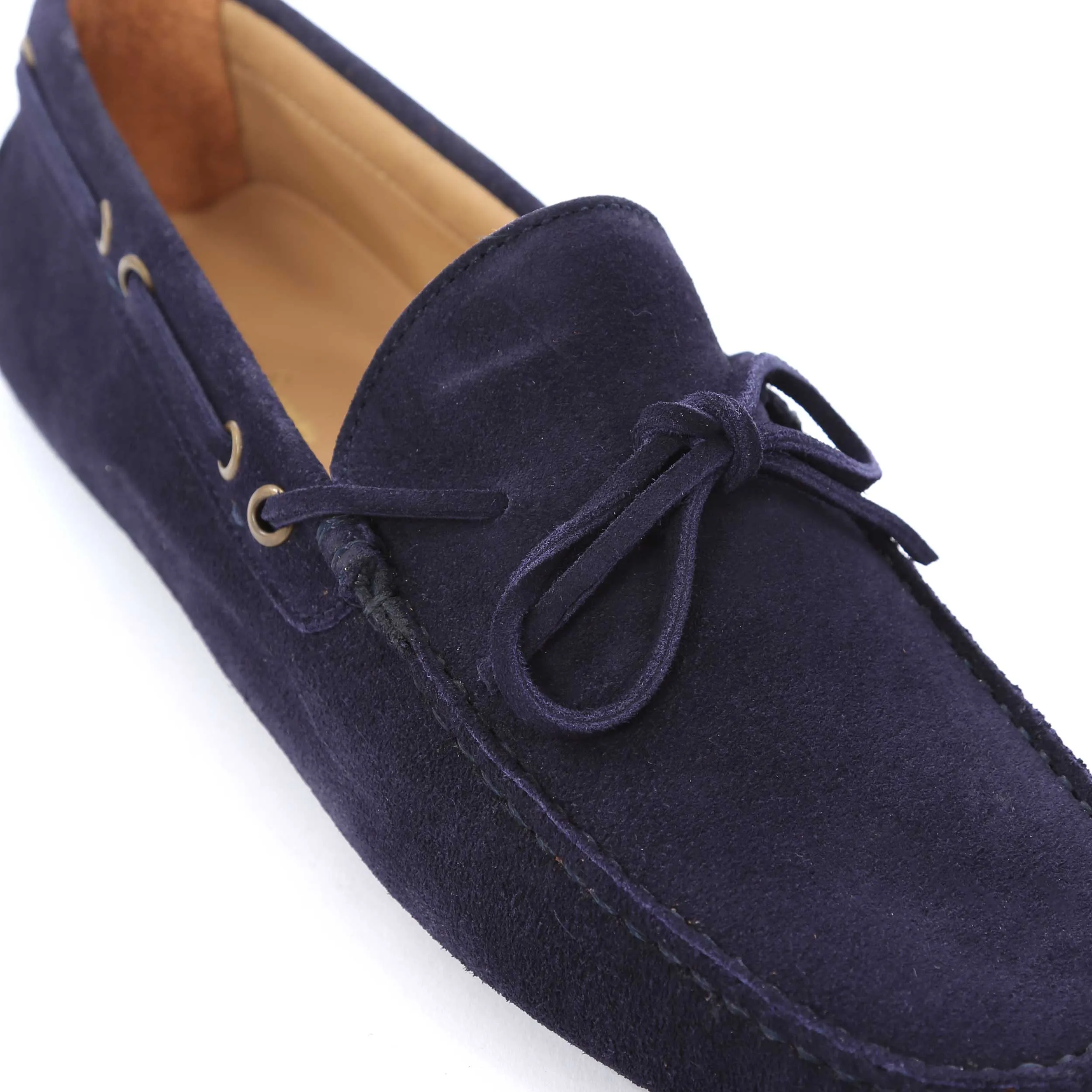 Oliver Sweeney Lastres Shoe in Navy Suede