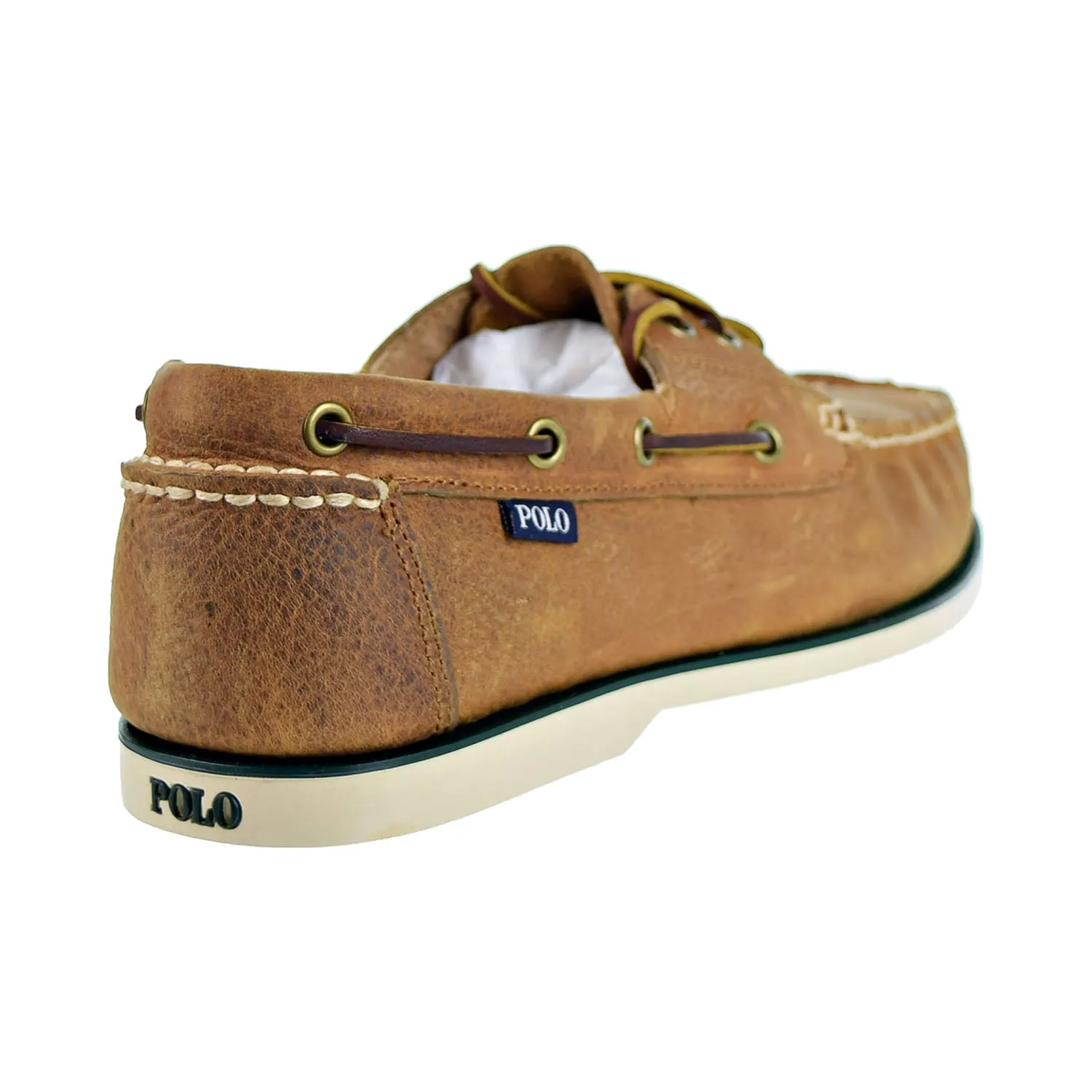 Polo Ralph Lauren Bienne Men's Boat Shoes Tan