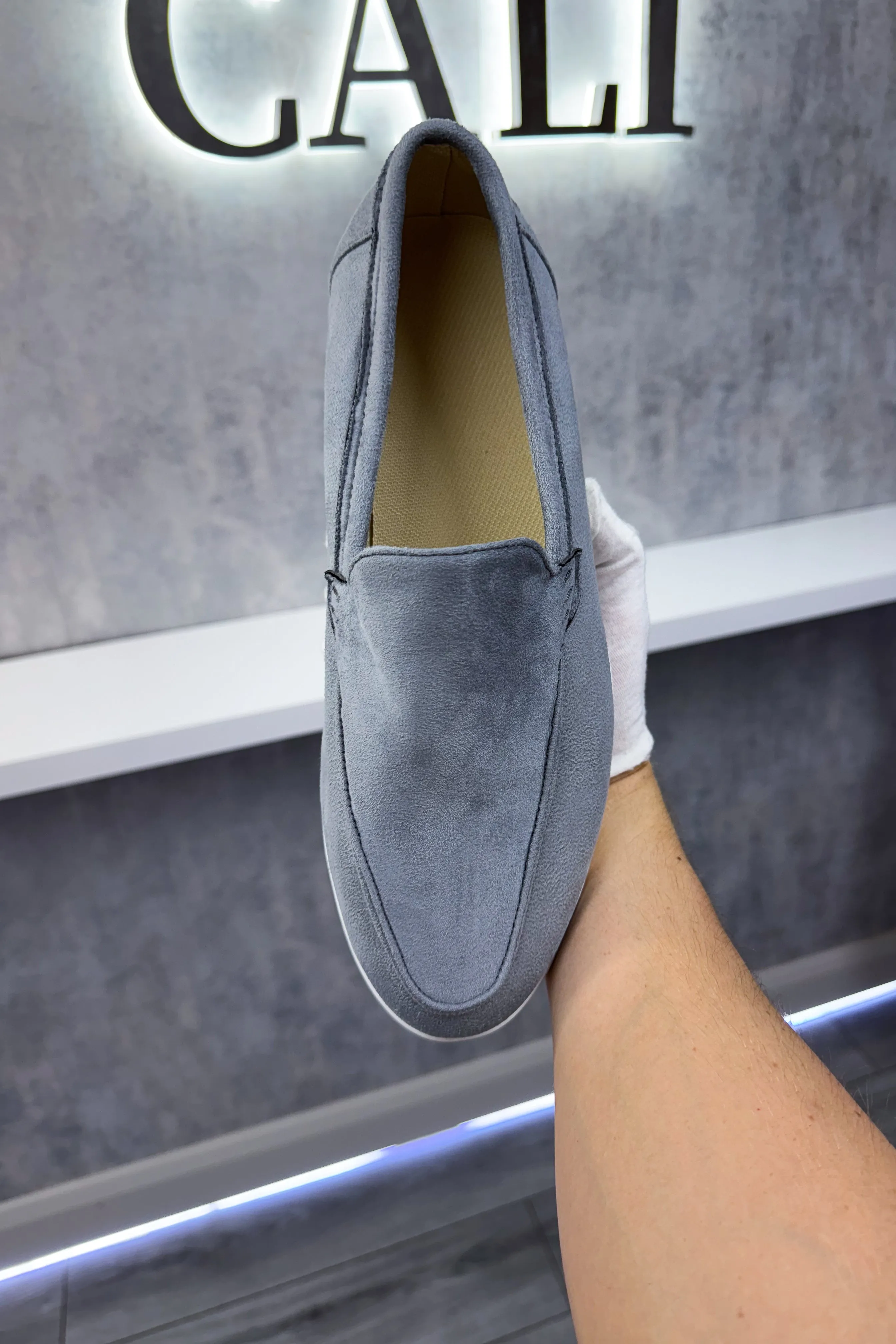 Promenade Loafers - light blue