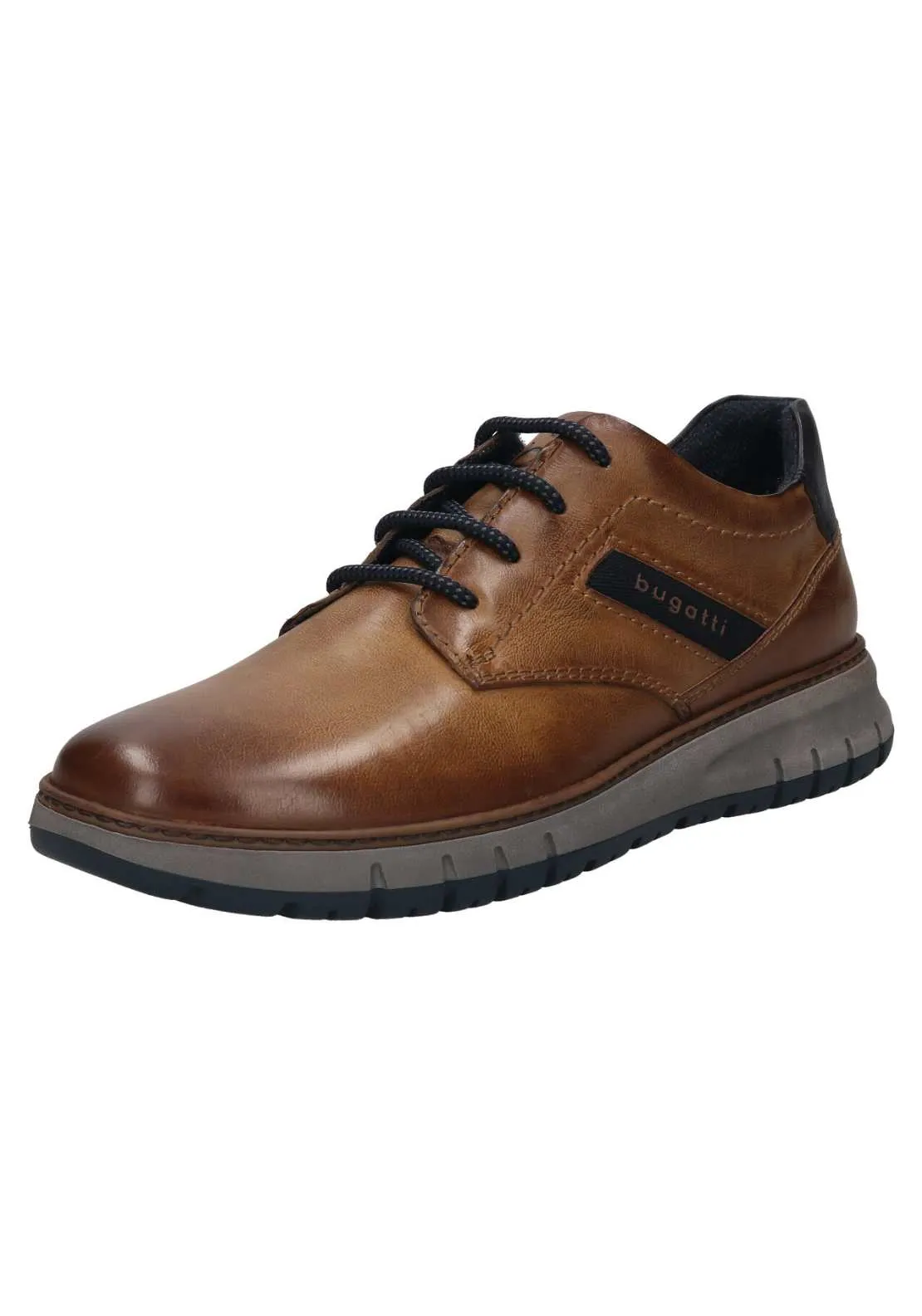 Quebec Lace Shoe - Cognac