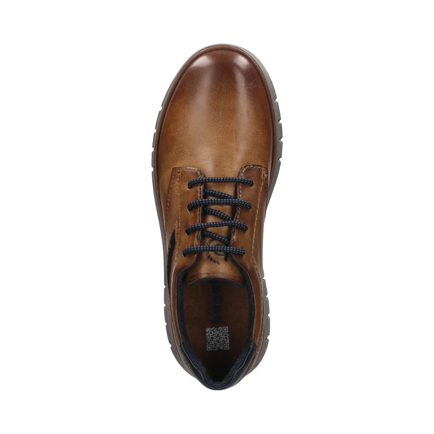 Quebec Lace Shoe - Cognac