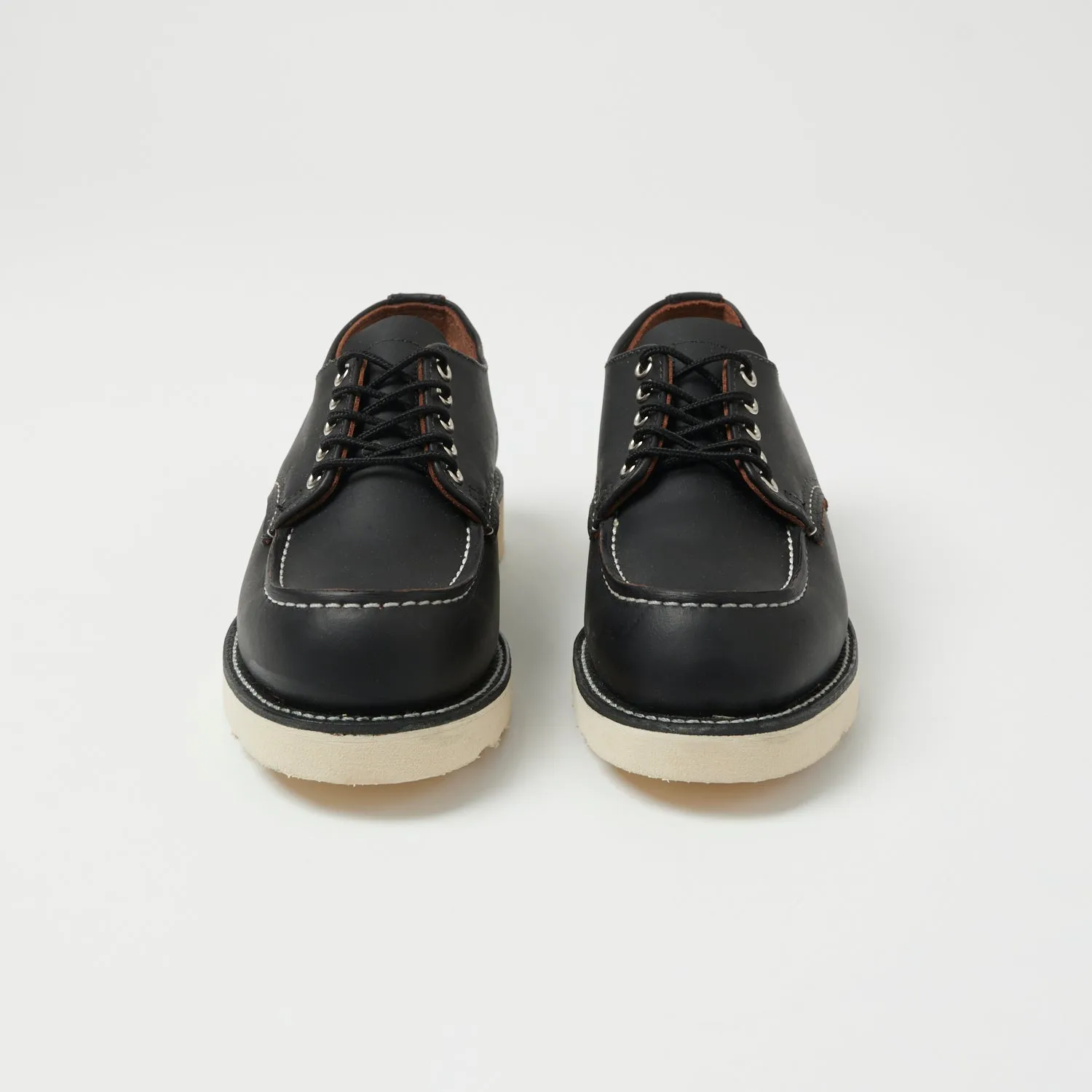 Red Wing 8090 Shop Moc Oxford Shoe - Black Prairie