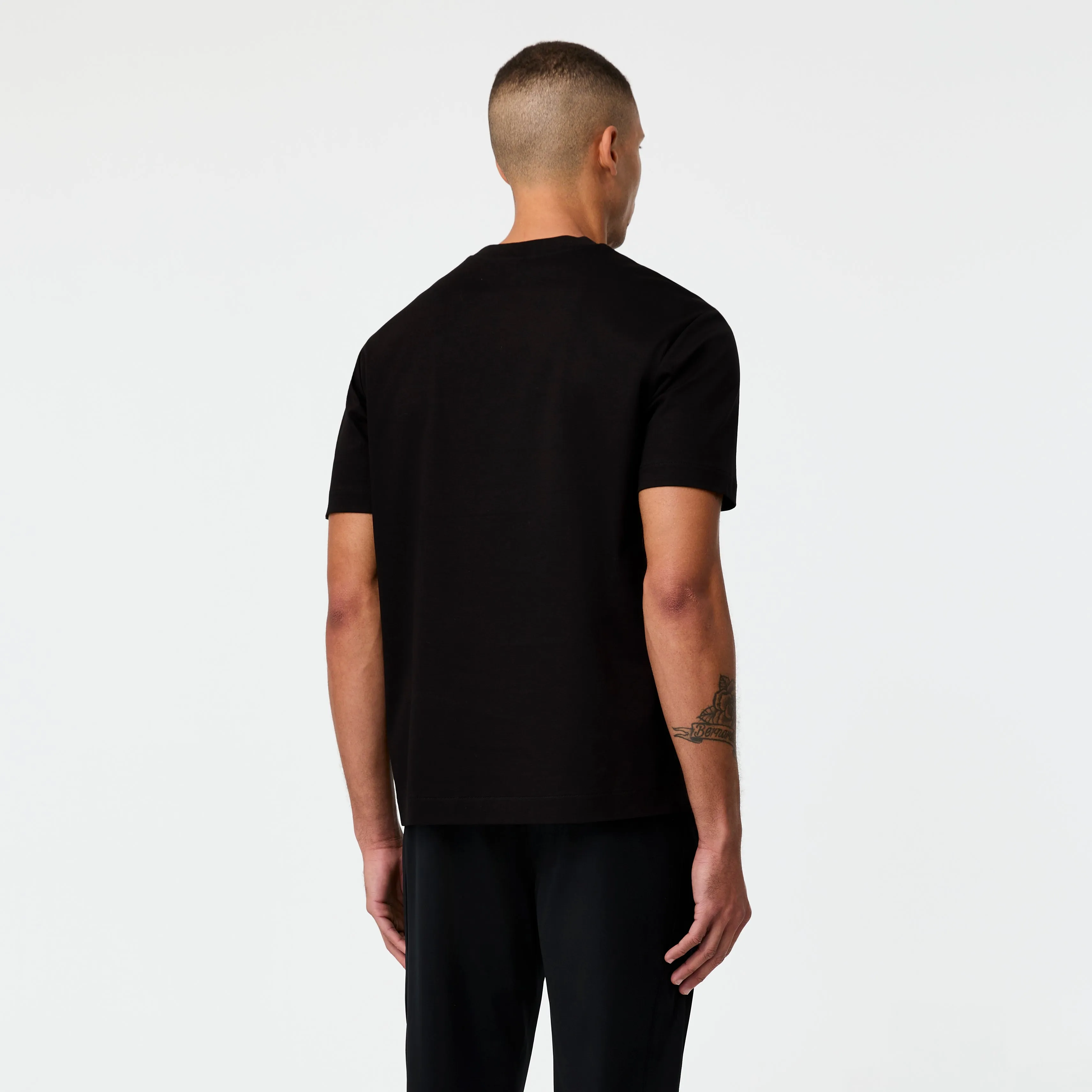 Relaxed Fit Crew Neck T-shirt Black