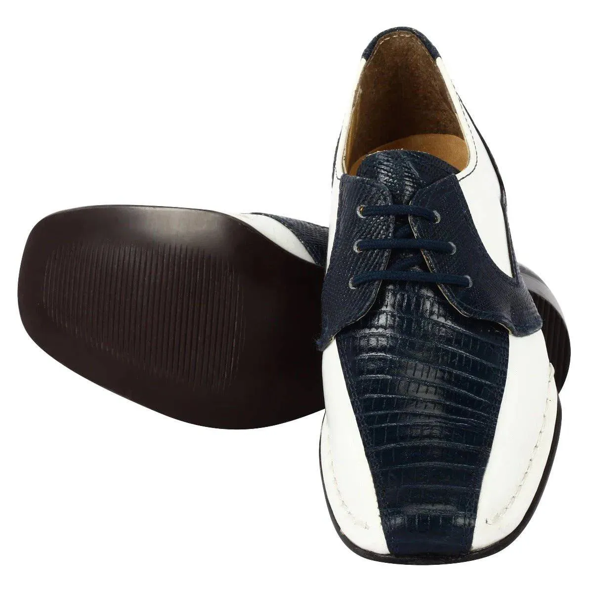 Senior Leather Oxford Style Dress Shoes