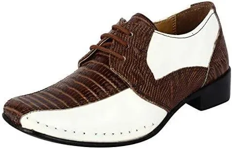 Senior Leather Oxford Style Dress Shoes