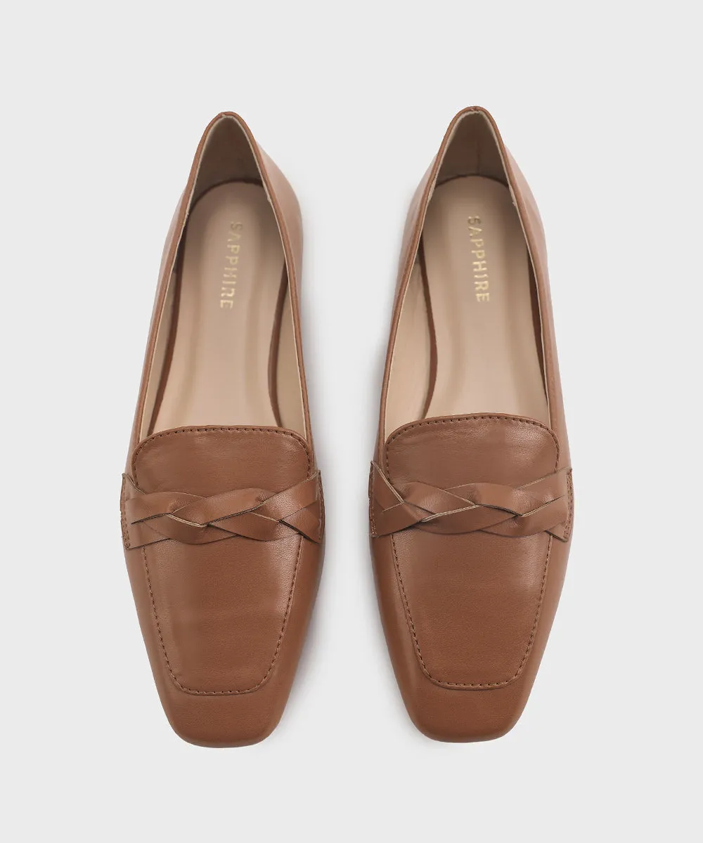 Tan Loafers