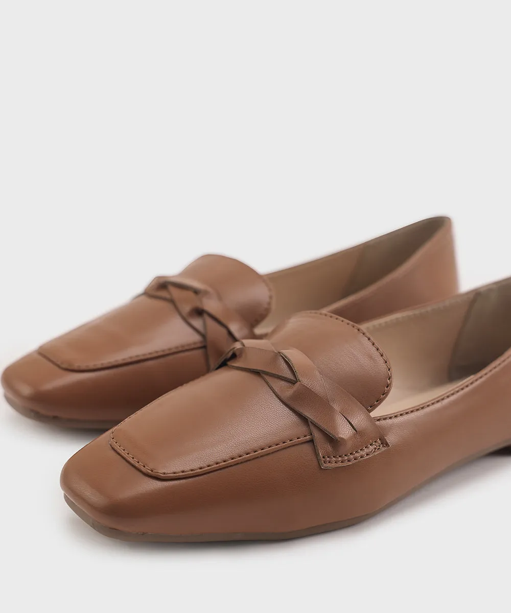 Tan Loafers