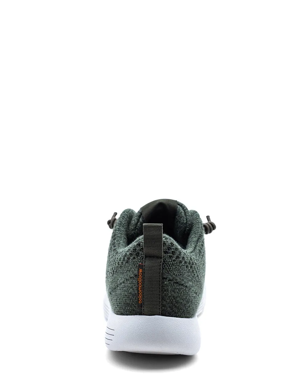 WooLLooMooLoo Belmont Mens Green Merino Casual Sneaker