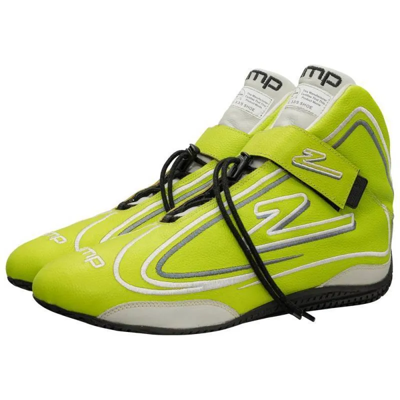 Zamp ZR-50 Race Shoes - Neon Green