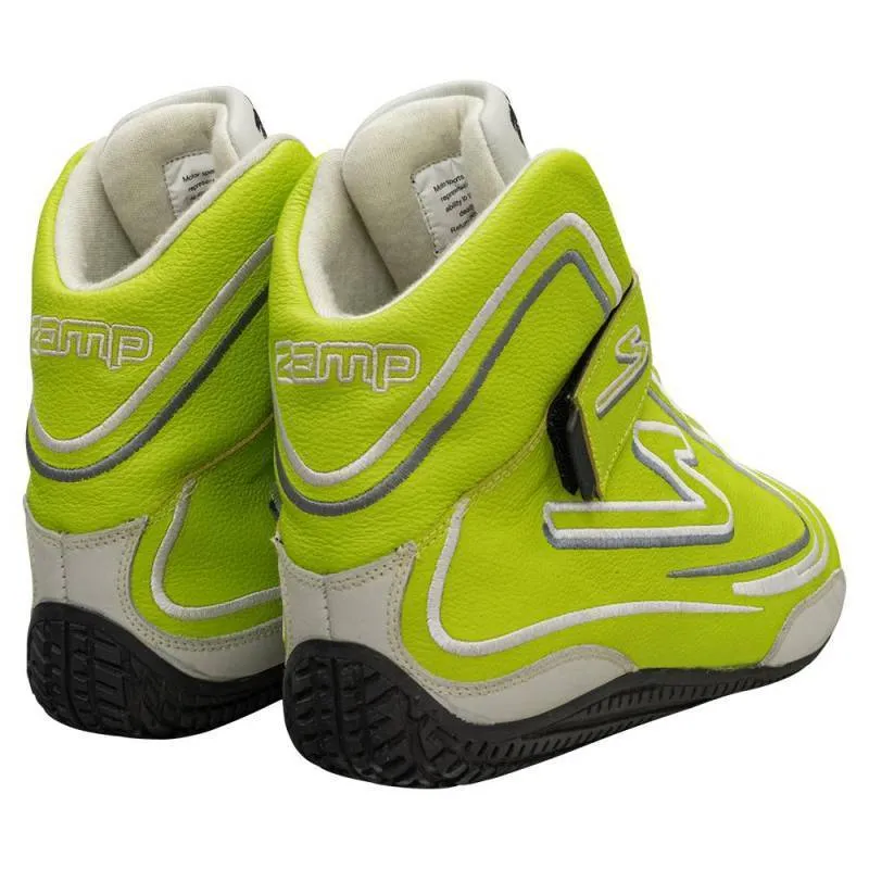 Zamp ZR-50 Race Shoes - Neon Green