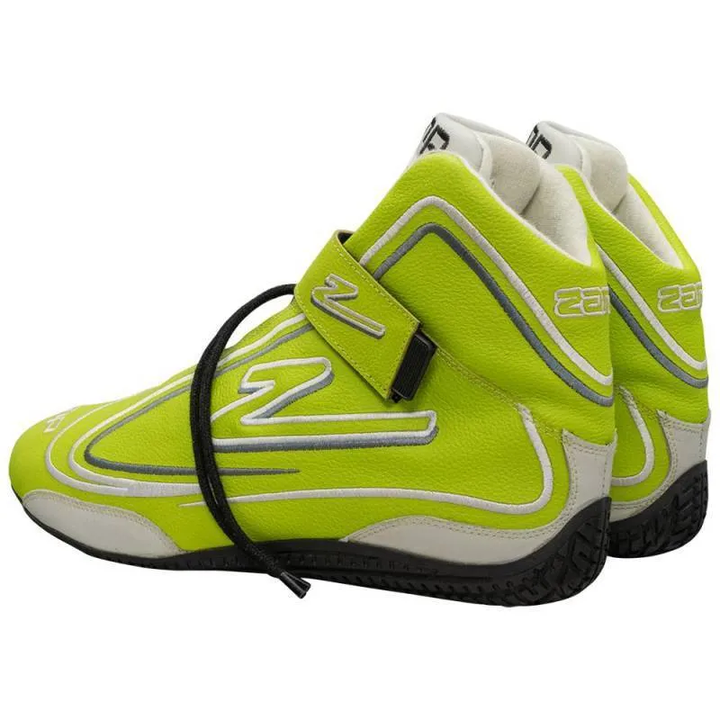 Zamp ZR-50 Race Shoes - Neon Green