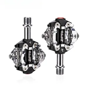 ZTTO Bike Pedals Cycling Road Bike MTB Clipless Pedals Self-locking Pedal with Clips Doubleside Ultralight Pedal Bike Parts